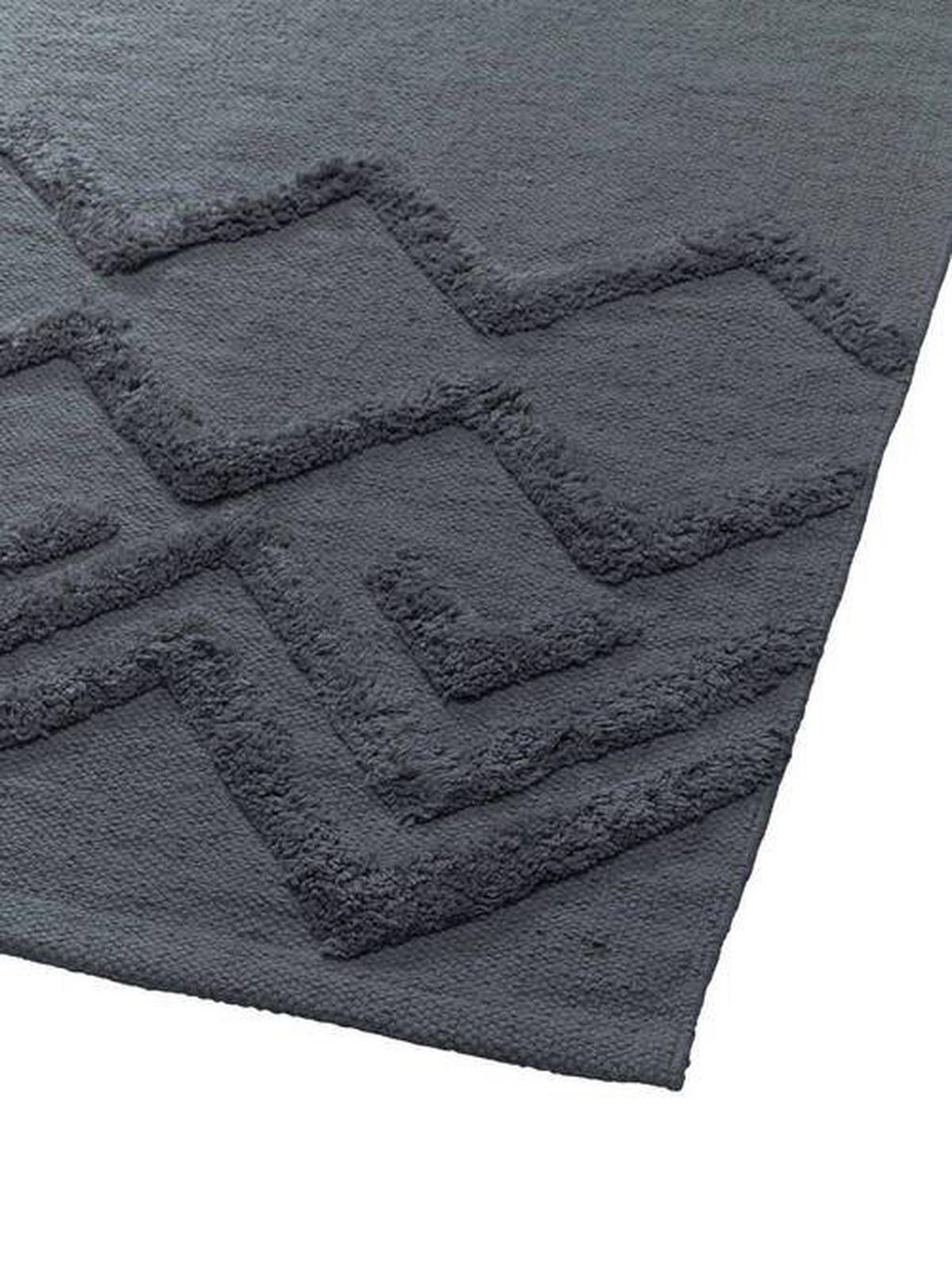 FLACHWEBETEPPICH 170/240 cm Grau  - Grau, Design, Textil (170/240cm) - Svanefors