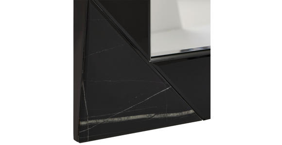 WANDSPIEGEL 80/120/4,5 cm in rechteckig - Schwarz, Trend, Glas/Holzwerkstoff (80/120/4,5cm) - Xora