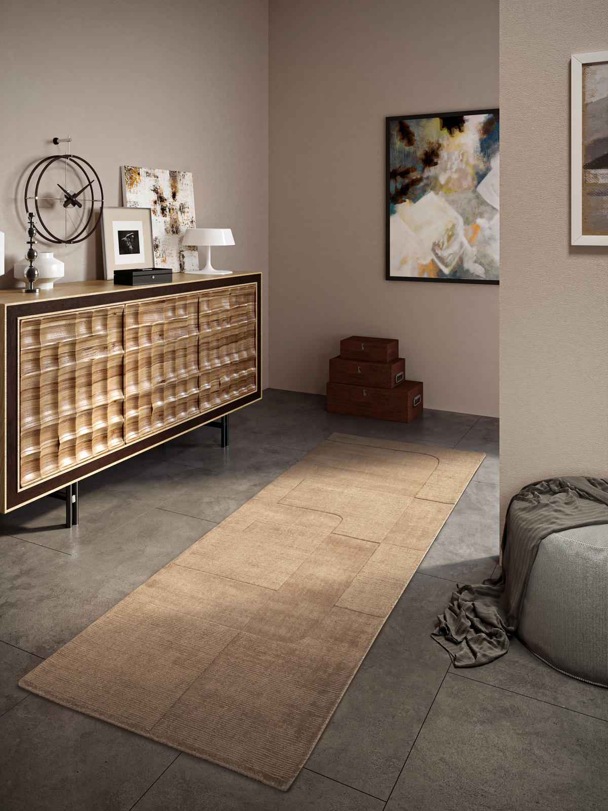 LÄUFER 80/250 cm Kollektion 1906  - Beige, Basics, Textil (80/250cm) - Villeroy & Boch