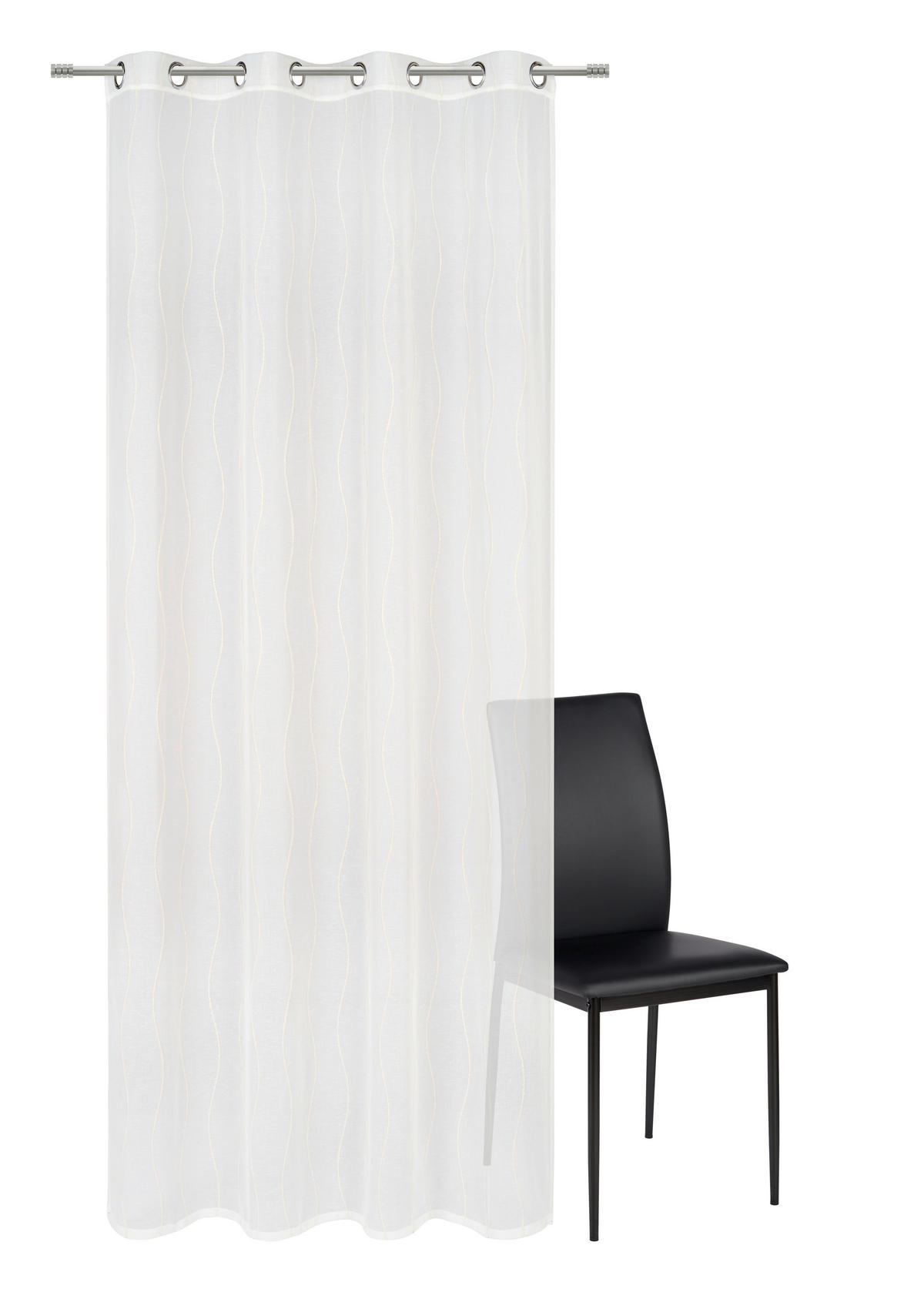 ÖSENSCHAL VALLE transparent 140/245 cm   - Naturfarben, Basics, Textil (140/245cm) - Esposa