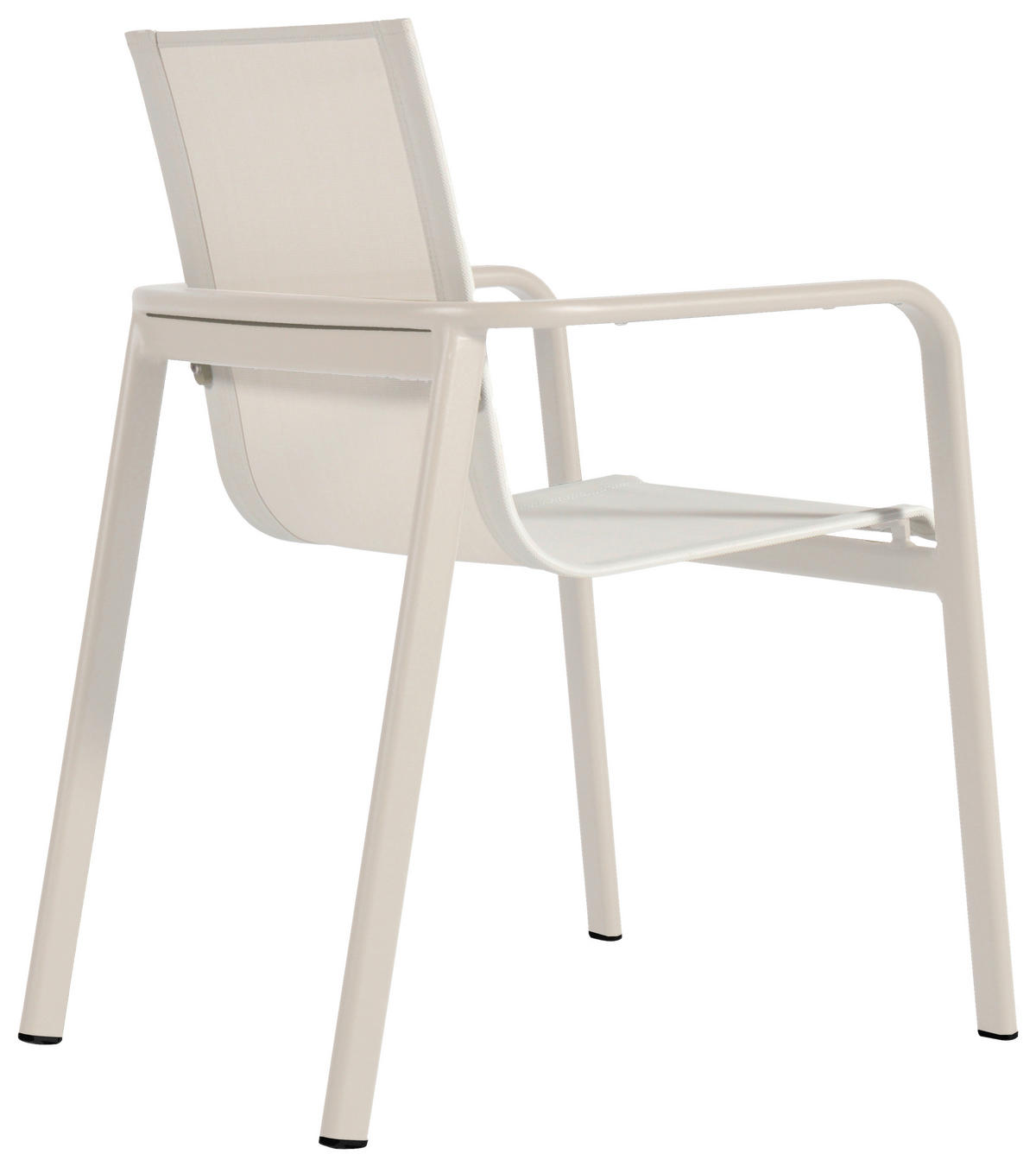 STAPELSESSEL Aluminium Beige  - Beige, Design, Textil/Metall (57/84/68cm) - Ambia Garden