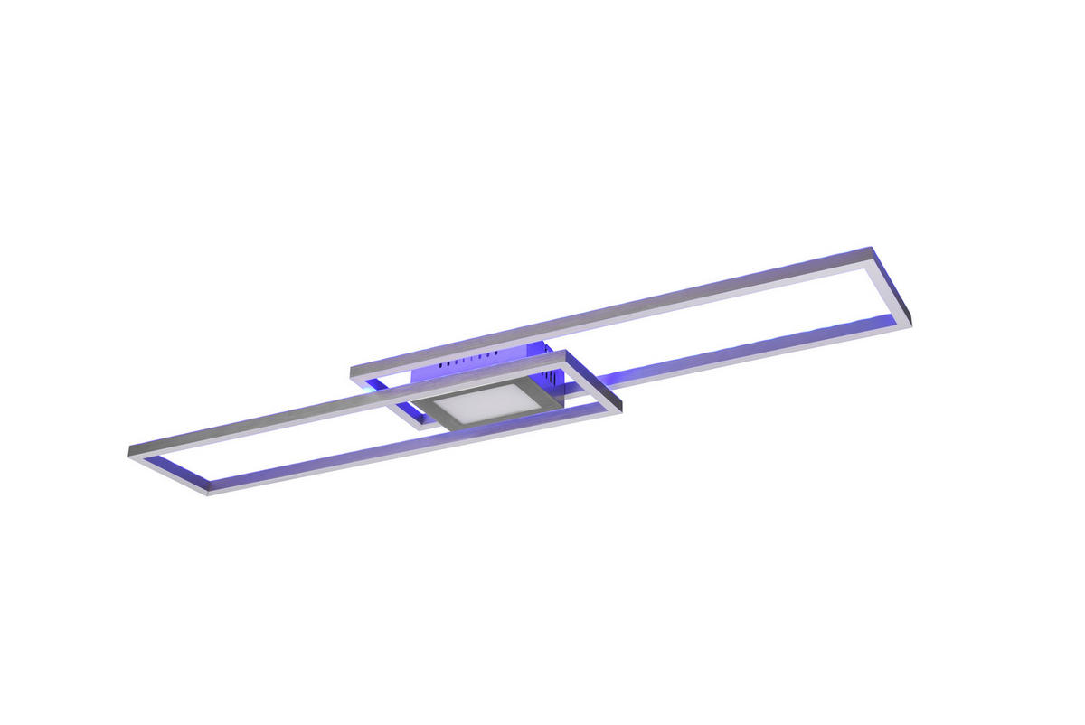 STROPNA LED-SVETILKA  Ganado //2700-6500 K// - barve niklja, Basics, kovina (110/7/21cm)