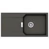 SPÜLE MAND100LAGAS  - Dunkelgrau, Basics, Stein (100/30,5/51,0cm) - Schock