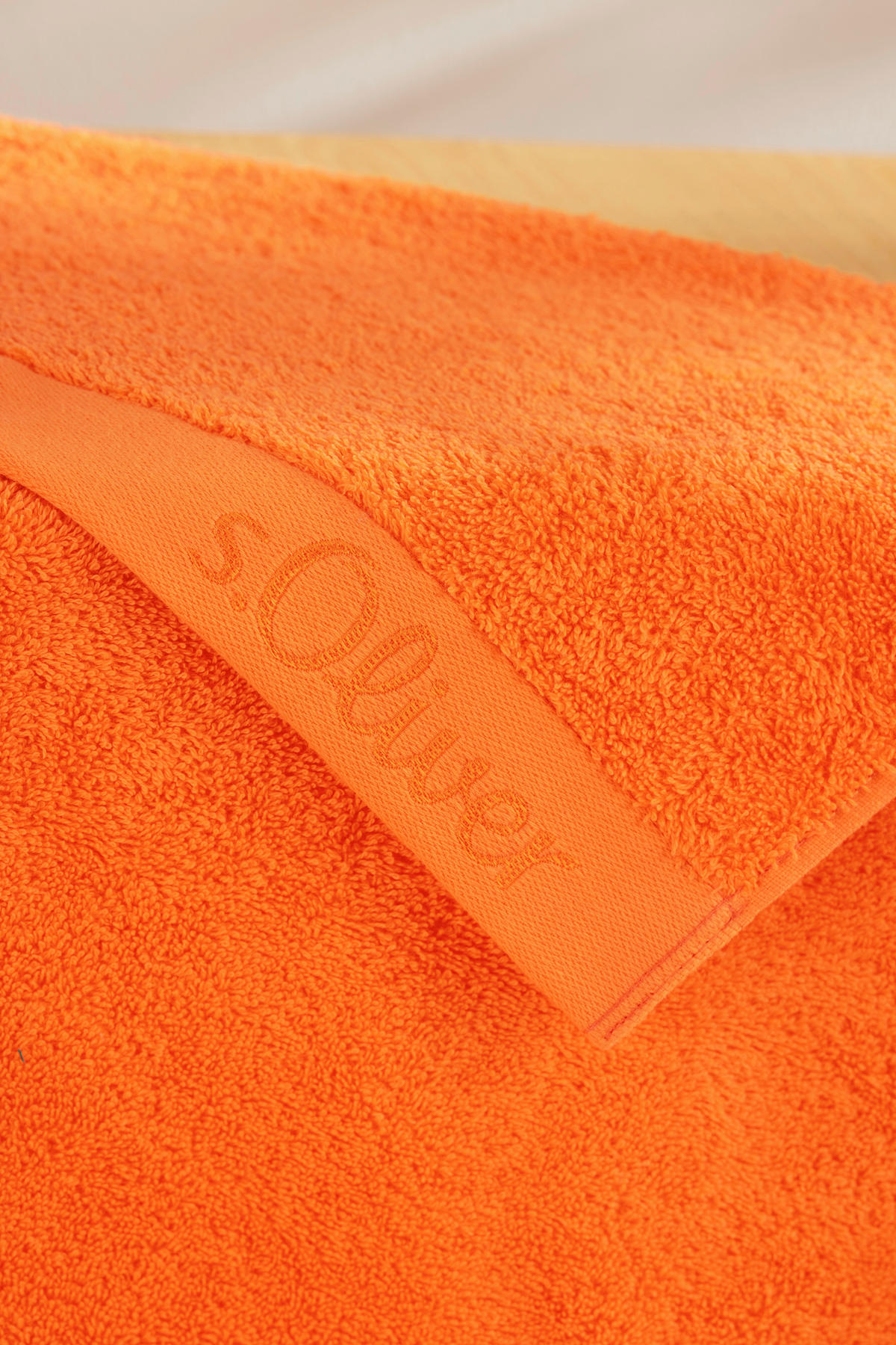 HANDTUCH s.Oliver Orange  - Orange, Trend, Textil (50/100cm) - S. Oliver