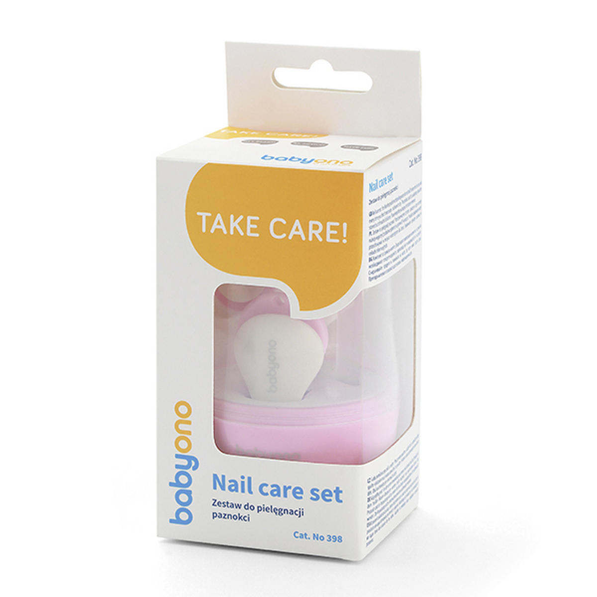 NEGOVALNI SET ZA DOJENČKE - pink, Basics, kovina/umetna masa (0,13kg) - babyono