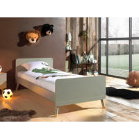 BETT 90/200 cm  in Olivgrün  - Olivgrün, KONVENTIONELL, Holzwerkstoff (90/200cm) - Vipack