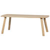 ESSTISCH Eiche massiv oval Eichefarben  - Eichefarben, Design, Holz (180/100/74cm) - Livetastic