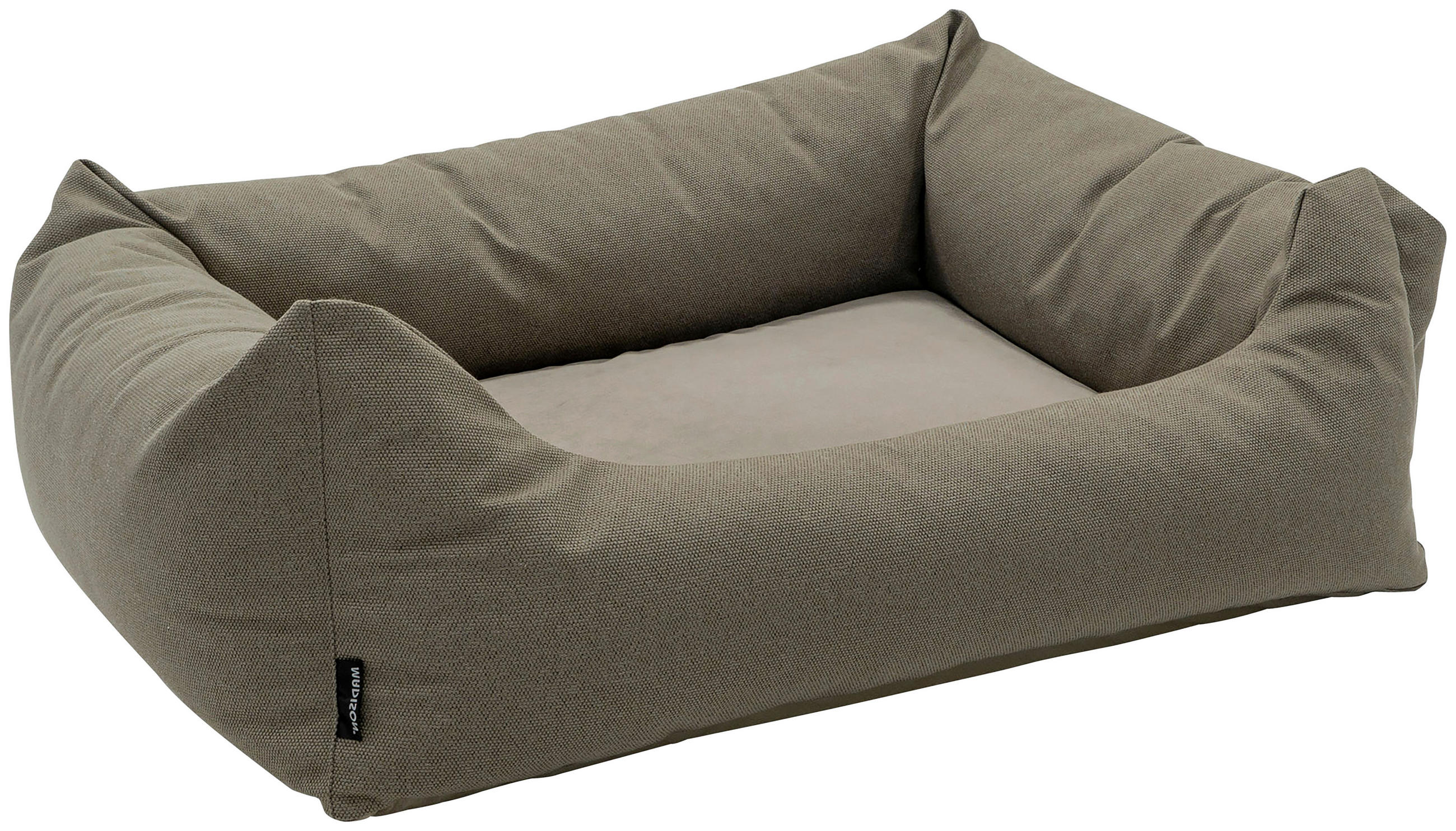 HUNDEBETT Textil  - Taupe, Basics, Textil (80/67/22cm)