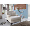 XXL-SESSEL Cord Creme    - Dunkelbraun/Creme, KONVENTIONELL, Holz/Textil (109/104/145cm) - Sit & More