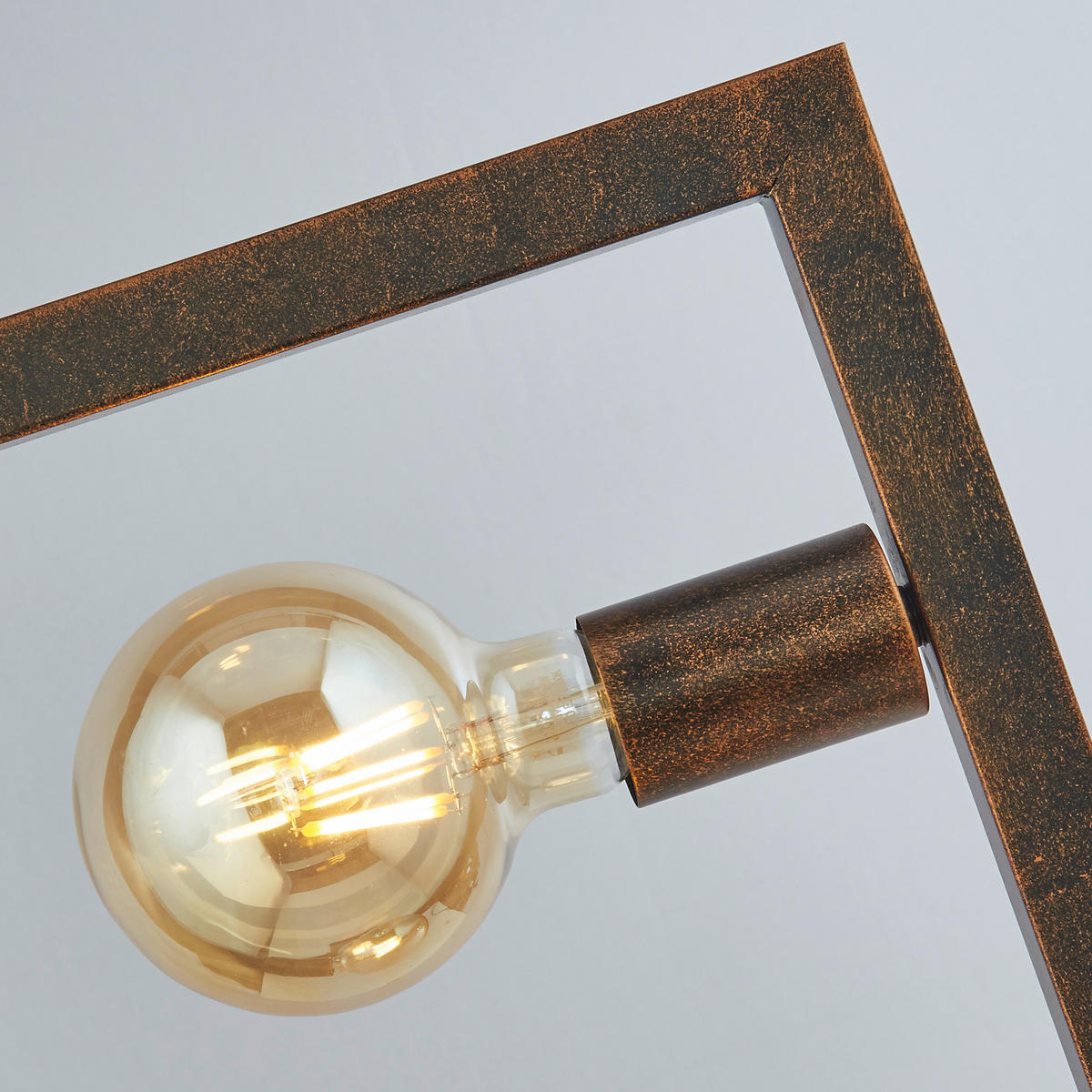 GOLVLAMPA Oblong  30/160/15 cm   - brun, Lifestyle, metall (30/160/15cm)
