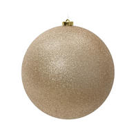 Glob De Crăciun - sidefiu, Basics, plastic (25cm) - X-Mas