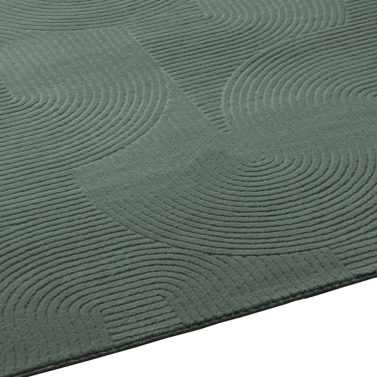 WEBTEPPICH  Wohnzimmer 120/170 cm Homestyle Hellgrün rechteckig  - Hellgrün, Design, Textil (120/170cm) - Novel