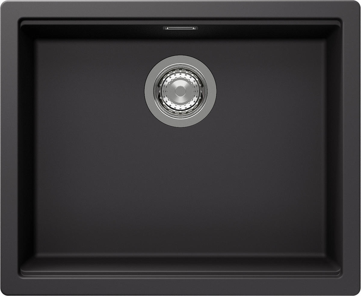 SPÜLE KIRN100LUDSK  - Grau, Basics, Stein (55,6/28,9/45,6cm) - Schock