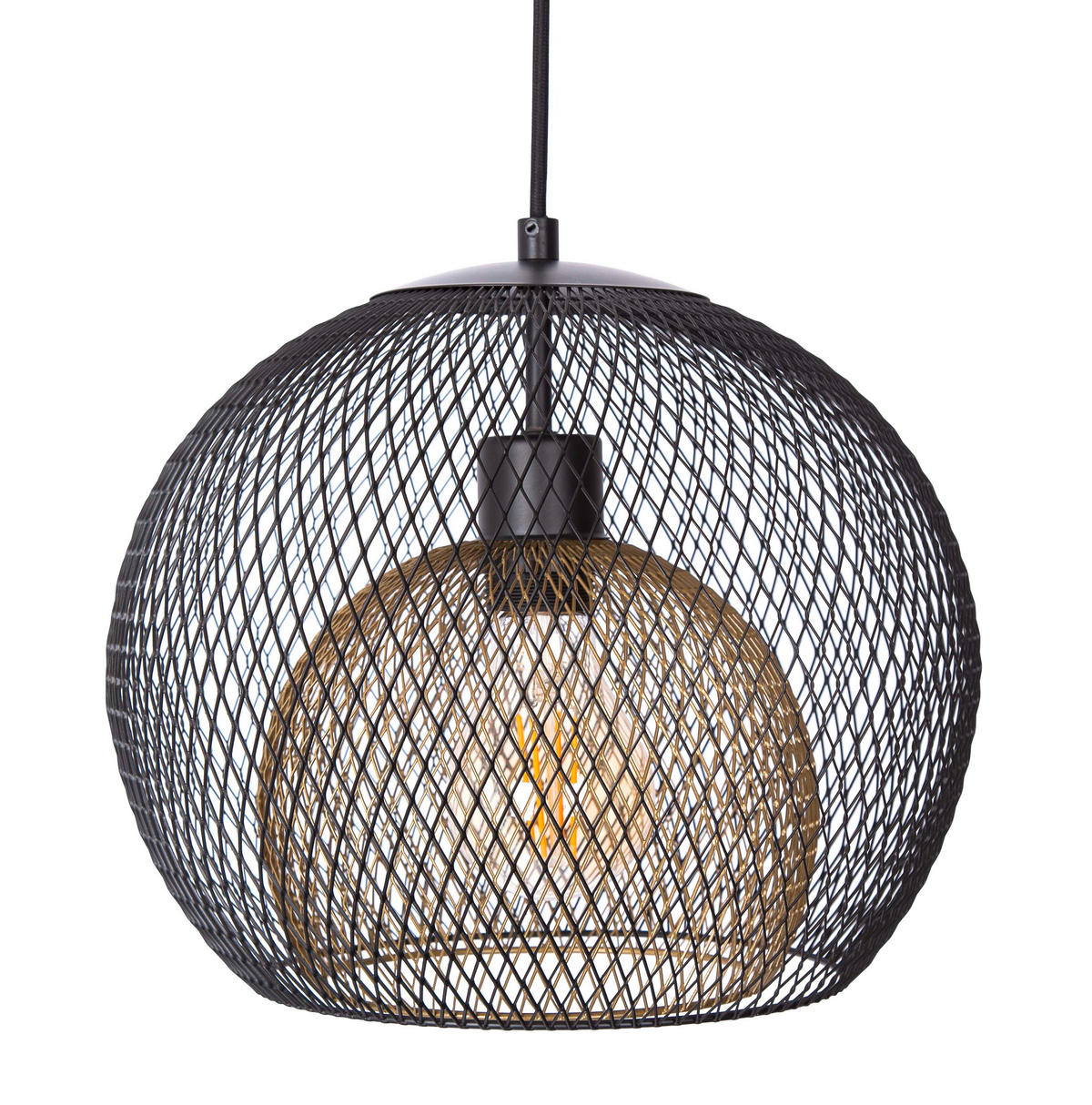 HÄNGELEUCHTE Selina 30/150 cm   - Schwarz, Design, Metall (30/150cm)