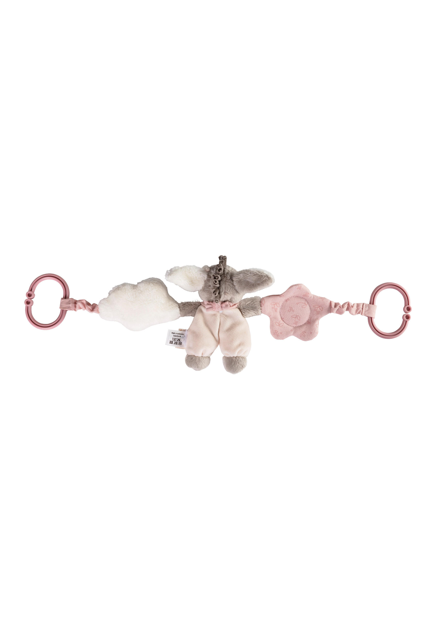 KINDERWAGENKETTE Emmi Girl  - Hellrosa, Basics, Textil (50/14/6cm) - Sterntaler