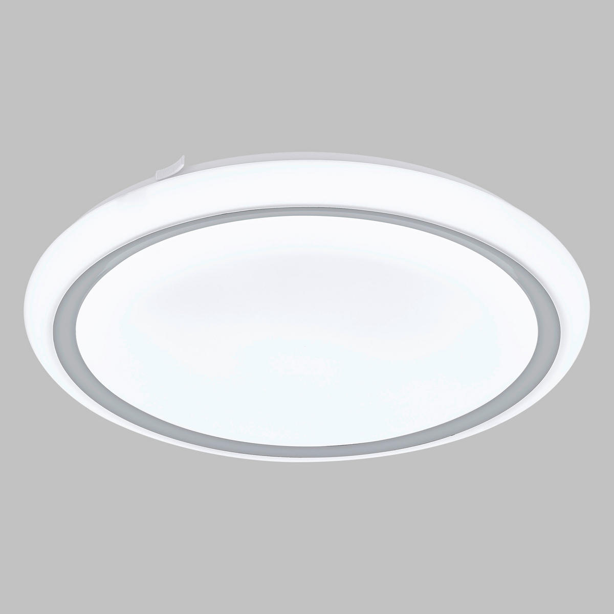 LED-DECKENLEUCHTE 22,8 W  38/6 cm    - Chromfarben/Weiss, Modern, Kunststoff/Metall (38/6cm) - Eglo