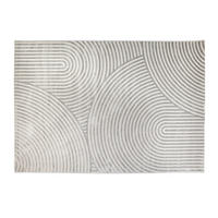 WEBTEPPICH 160/230 cm Jules Silberfarben rechteckig  - Silberfarben, Basics, Kunststoff/Textil (160/230cm) - Astra