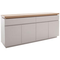 SIDEBOARD  180/81/40 cm 2 Schublade(n)  - Kaschmir/Eichefarben, Design, Holzwerkstoff (180/81/40cm) - Livetastic