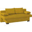 SCHLAFSOFA Gelb - Wengefarben/Gelb, KONVENTIONELL, Holz/Textil (200/80/104cm) - NOVEL