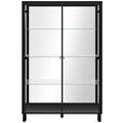 HIGHBOARD 100/150/33 cm  in Schwarz  - Schwarz, KONVENTIONELL, Glas/Holzwerkstoff (100/150/33cm) - Carryhome