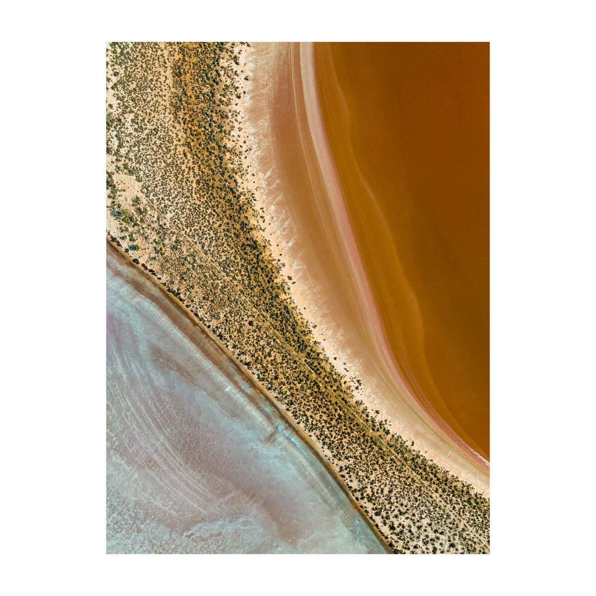 GLASBILD Landschaft & Natur, Abstraktes 120/80 cm  - Multicolor, Basics, Glas/Papier (120/80cm)