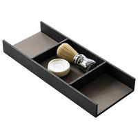 ORDNUNGSSYSTEM Holzwerkstoff  - Schwarz/Braun, MODERN, Holzwerkstoff (39,7/4,4/15,5cm) - Belluti