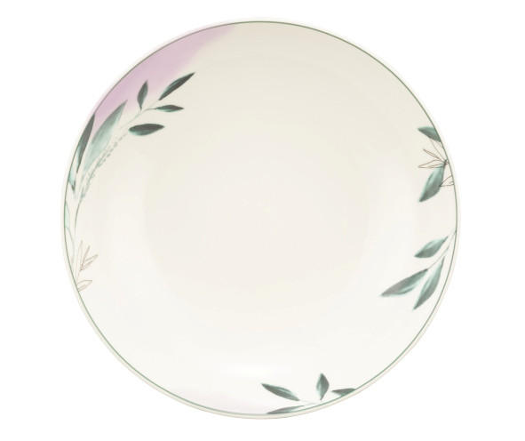 DUBOKI TANJIR  21 cm         - krem, Romantično / Seoski, keramika (21cm) - Seltmann Weiden
