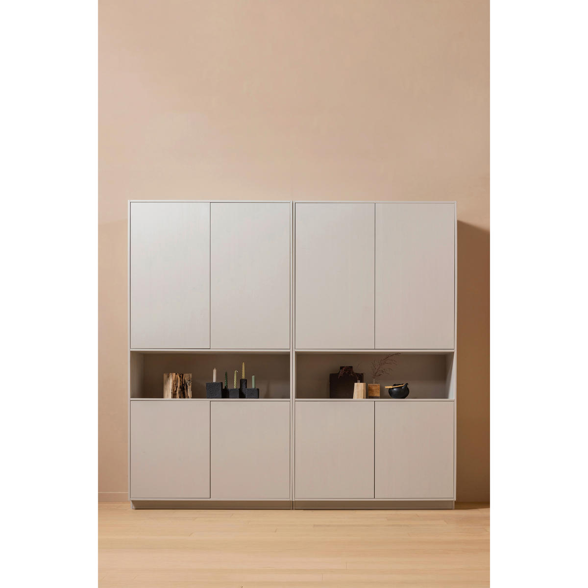 BUFFET 110/210/40 cm  in  - Grau, Design, Holz (110/210/40cm) - Livetastic