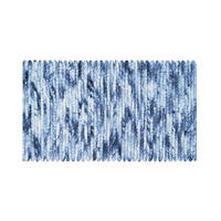 BADTEPPICH Leonie Blau 65/115 cm  - Blau, Basics, Textil (65/115cm)