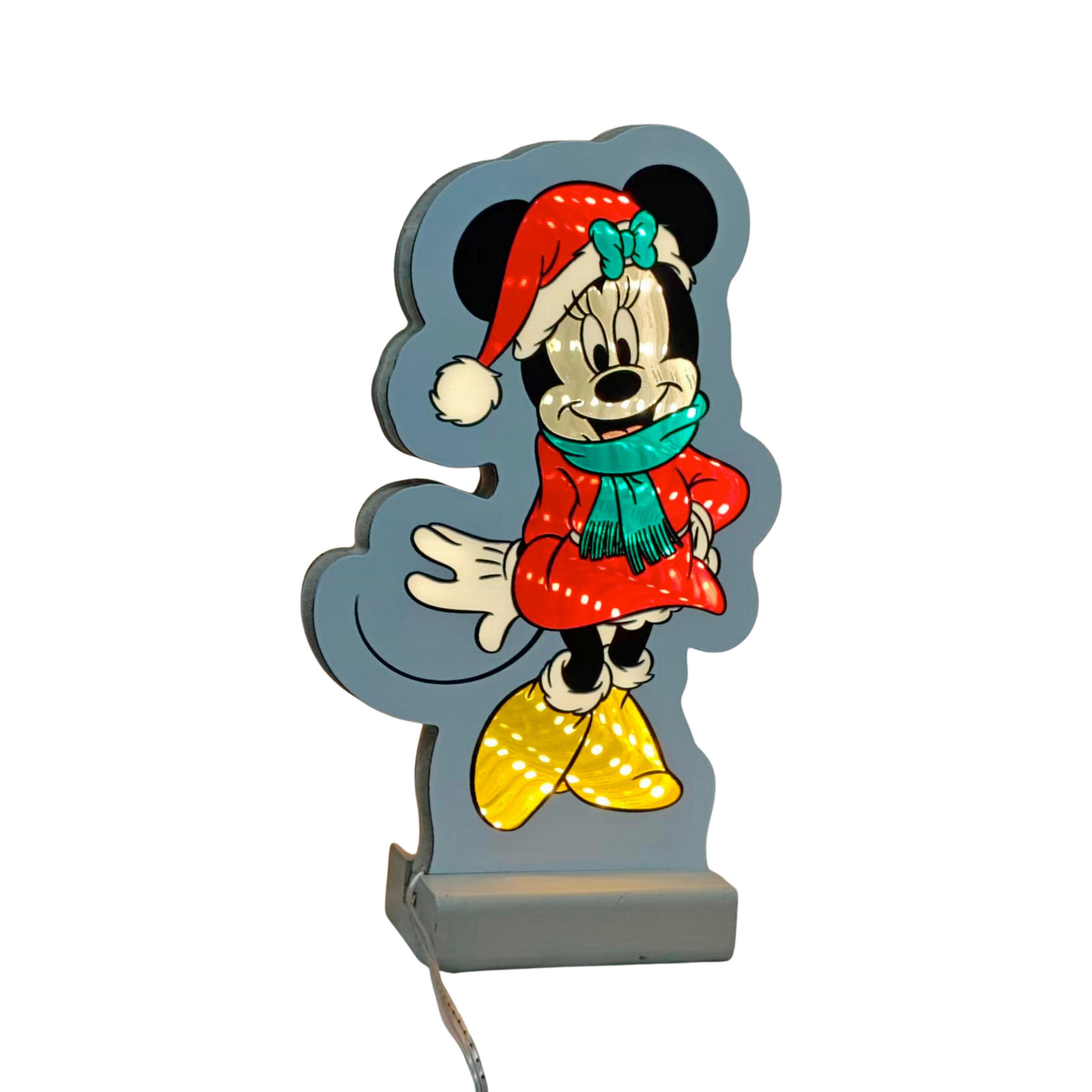 LED-DEKOLEUCHTE 12.5/20.5/1.3 cm  - Multicolor, Trend, Kunststoff (12.5/20.5/1.3cm) - Disney