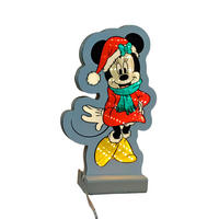 LED-DEKOLEUCHTE 12.5/20.5/1.3 cm  - Multicolor, Trend, Kunststoff (12.5/20.5/1.3cm) - Disney