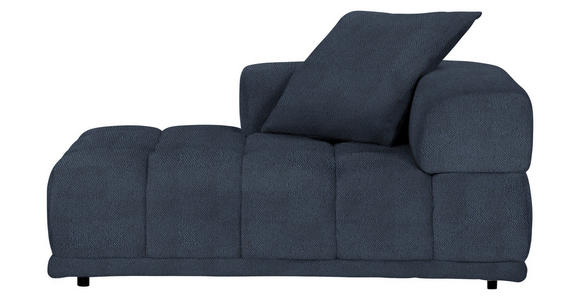 SOFAELEMENT  in Plüsch Anthrazit  - Anthrazit/Schwarz, KONVENTIONELL, Kunststoff/Textil (125/66/155cm) - Carryhome
