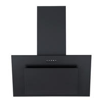 DUNSTABZUGSHAUBE  - Schwarz, Basics, Metall (60/108.5/23.1cm) - PKM