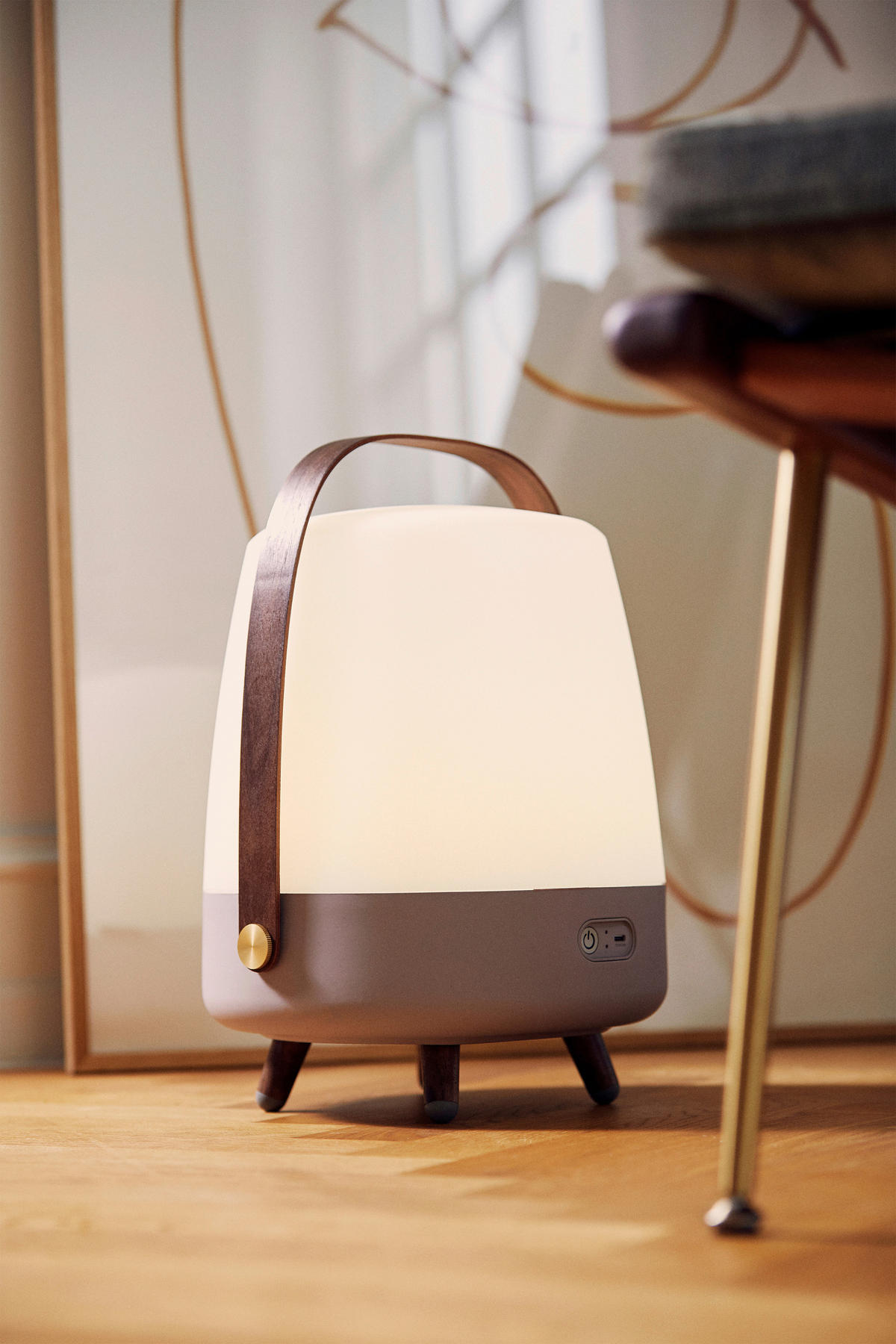 KOODUU LITE-UP PLAY LEUCHTE 28.9/39.7/28.3 cm   - Braun, Design (28.9/39.7/28.3cm)