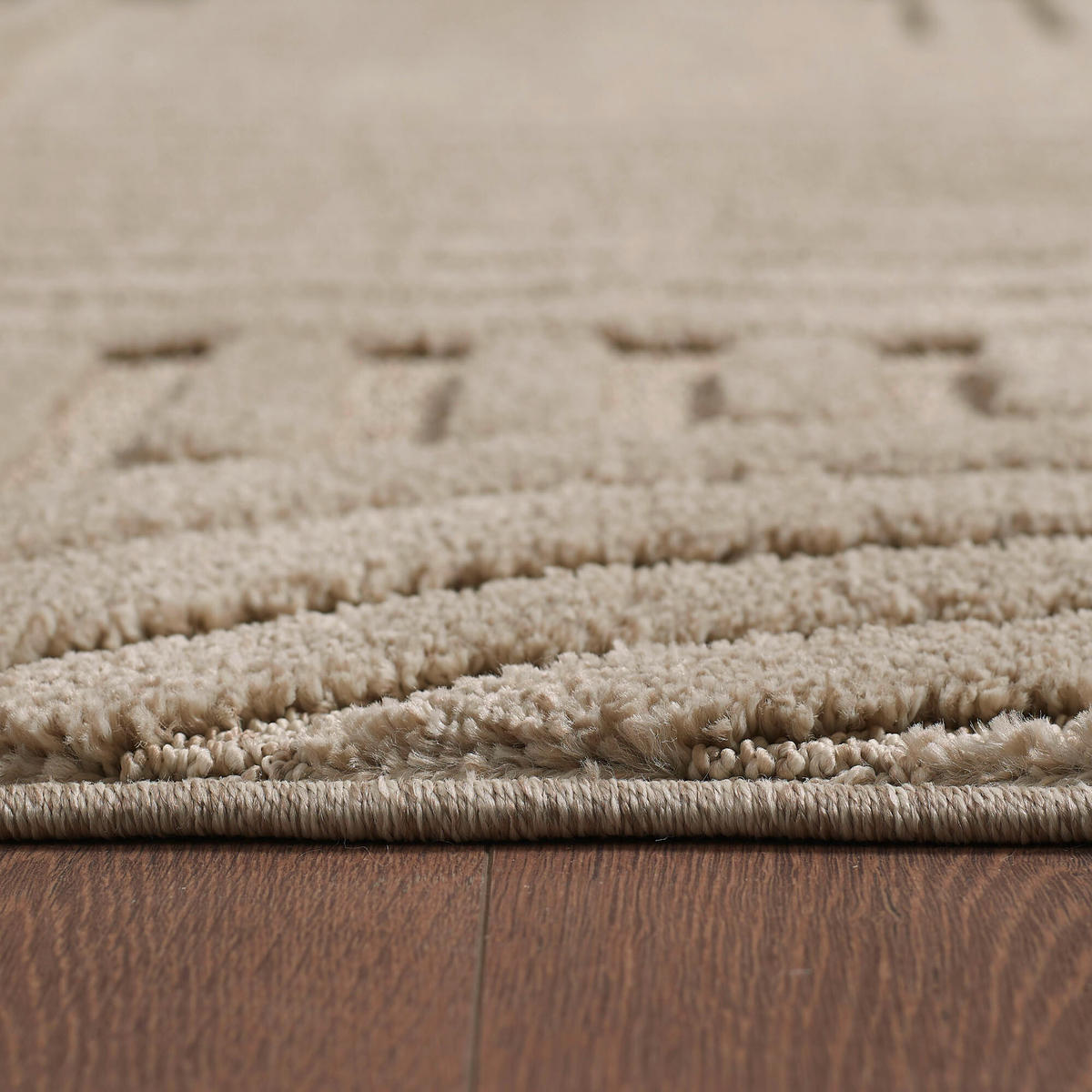 HOCHFLORTEPPICH 160 cm ART Beige  - Beige, Basics, Textil (160cm) - Novel