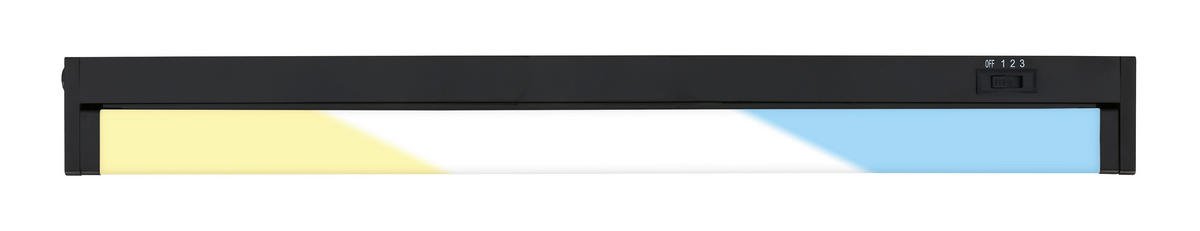 PULTMEGVILÁGÍTÓ LÁMPA LED izzó  - fekete, Basics, műanyag (54,5/6/2,5cm)