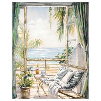 Pictură În Ulei 75/100 cm  - multicolor, Basics, textil (75/100cm)