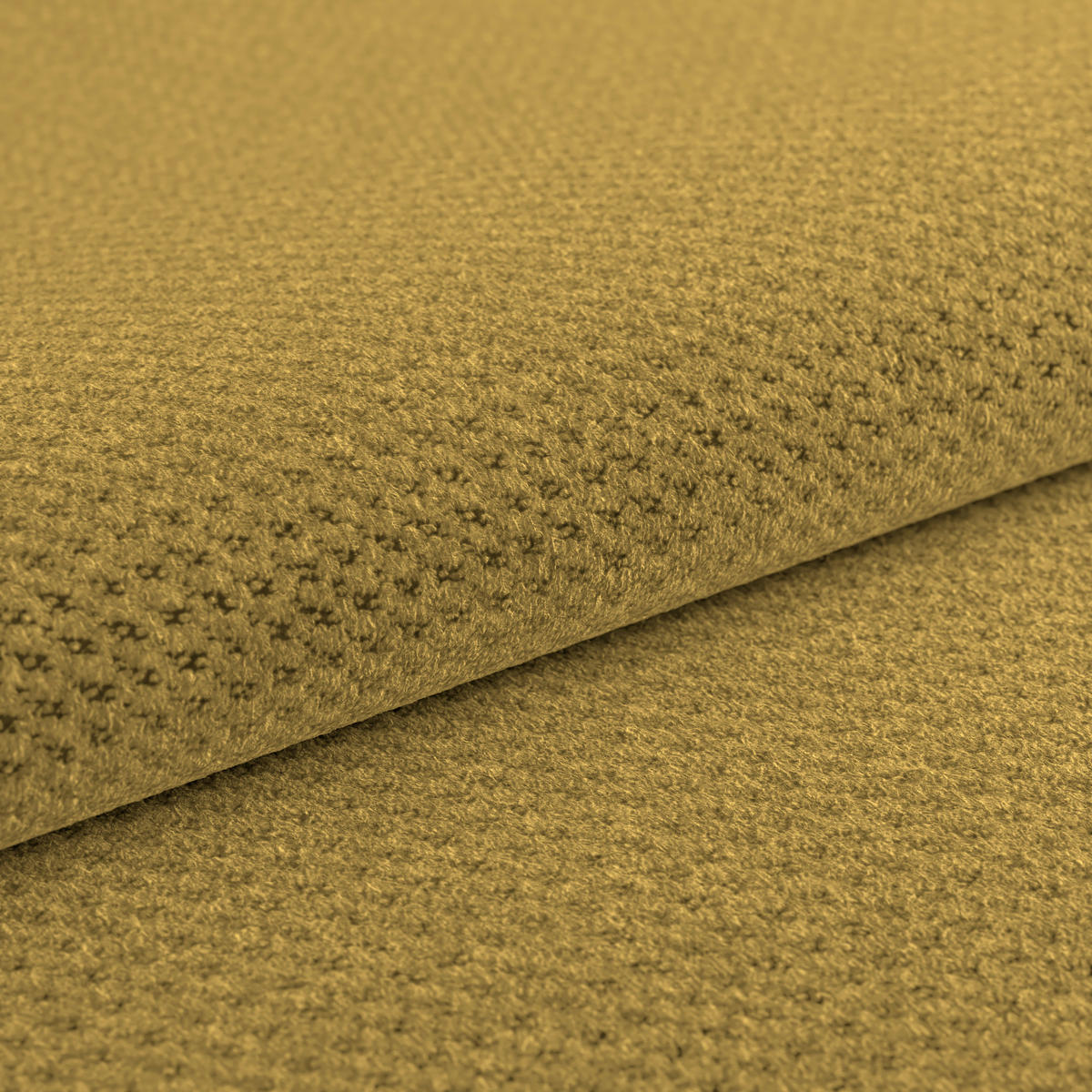 BIGSOFA Webstoff Grün, Senfgelb  - Senfgelb/Schwarz, Design, Kunststoff/Textil (248/77-97/108cm) - Welnova