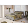 BOXBETT 180/200 cm  in Silberfarben  - Silberfarben/Schwarz, KONVENTIONELL, Holz/Holzwerkstoff (180/200cm) - MID.YOU