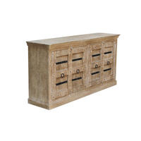 SIDEBOARD 180/90/45 cm  - Messingfarben/Naturfarben, Design, Holz/Metall (180/90/45cm) - MID.YOU