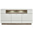 SIDEBOARD 180/85/42 cm - Alufarben/Weiß, Design, Holzwerkstoff/Metall (180/85/42cm) - Hom`in SIDEBOARD 180/85/42 cm - Alufarben/Weiß, Design, Holzwerkstoff/Metall (180/85/42cm) - Hom`in