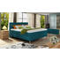 BOXSPRINGBETT in Eichefarben, Petrol - Eichefarben/Petrol, Design, Holz/Textil (140/200/cm) - Linea Natura BOXSPRINGBETT in Eichefarben, Petrol - Eichefarben/Petrol, Design, Holz/Textil (140/200/cm) - Linea Natura