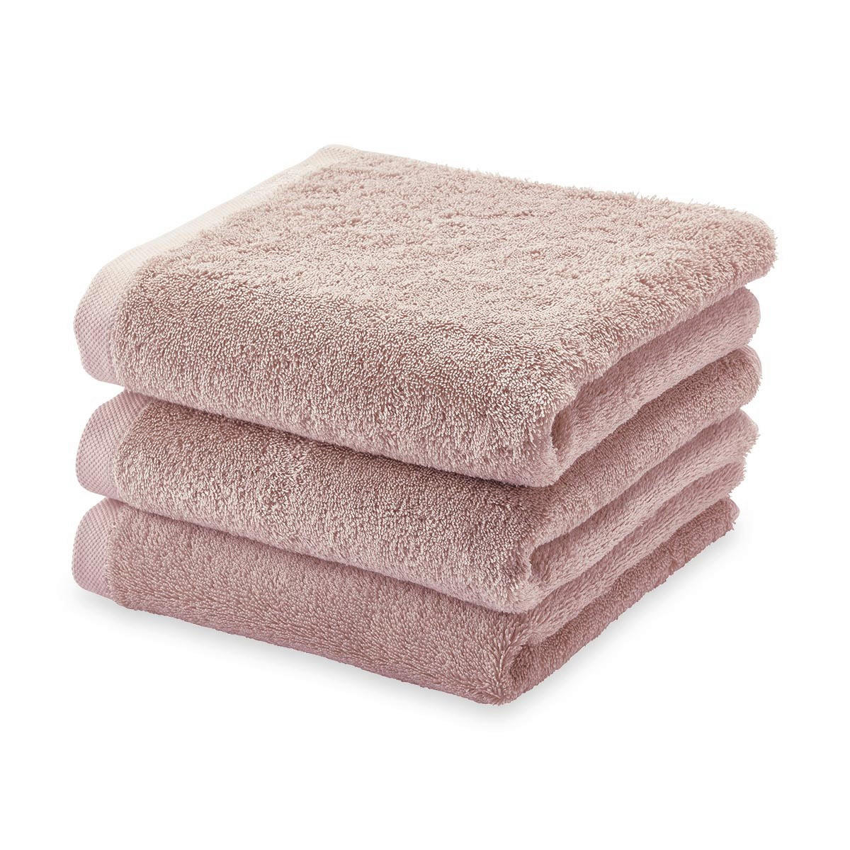 HANDTUCH 55/100 cm London Altrosa  - Altrosa, Basics, Textil (55/100cm) - Aquanova