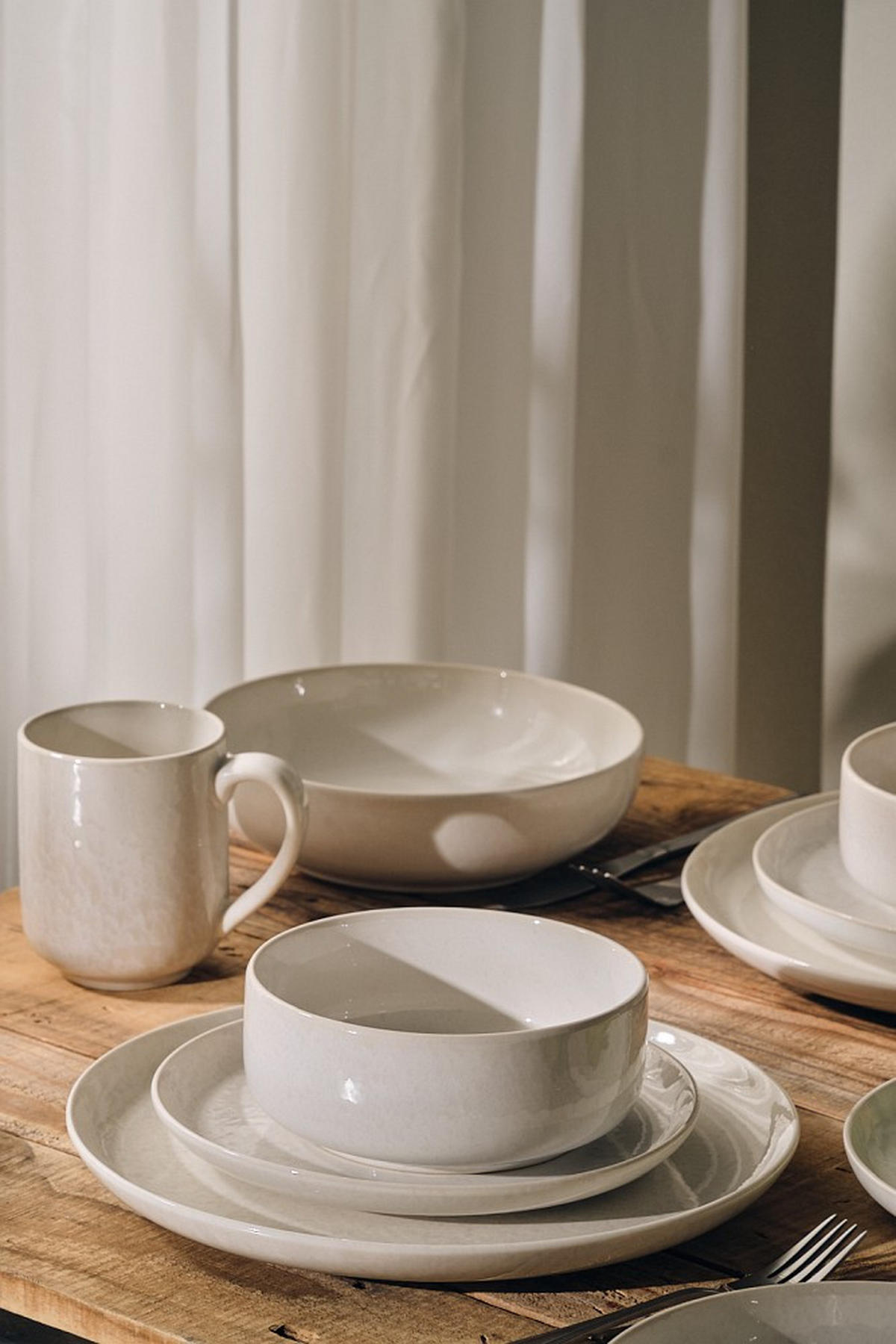 KOMBISERVICE Beige Marbella 20-teilig 4 Personen  - Beige, Trend, Keramik - Novel