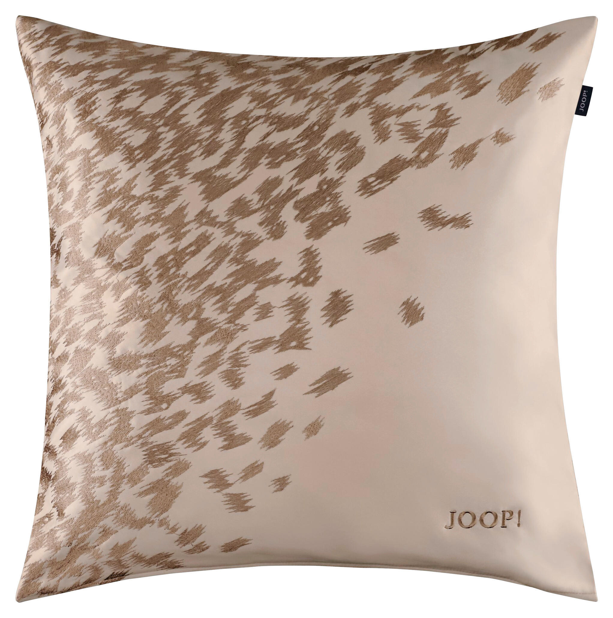 KISSENHÜLLE J!Spirit nude 50/50 cm  - Schlammfarben/Cognac, Design, Textil (50/50cm) - Joop!