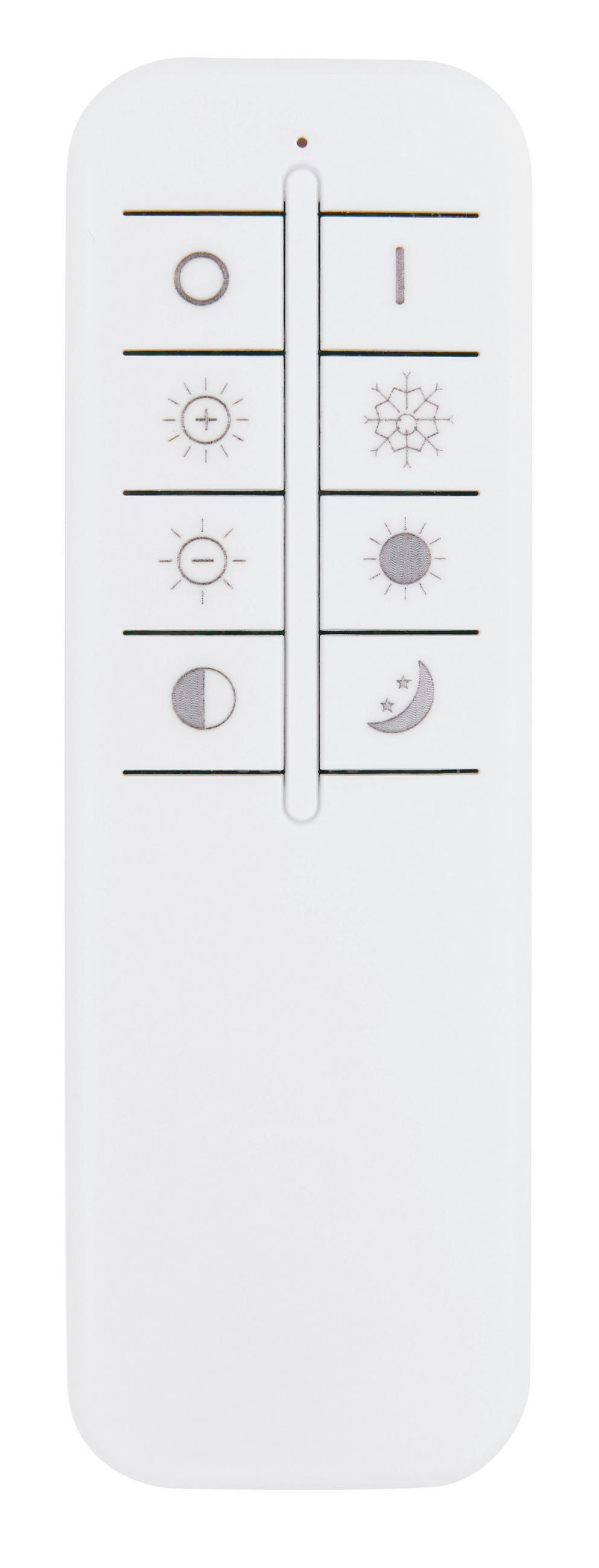 LED-DECKENLEUCHTE  50,8/5 cm    - Opal/Grau, Konventionell, Kunststoff/Metall (50,8/5cm) - Globo