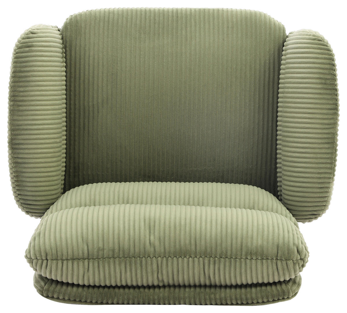 FORGÓSZÉK  kord zöld  - fekete/zöld, Modern, műanyag/textil (73/85-95/65cm) - Livetastic