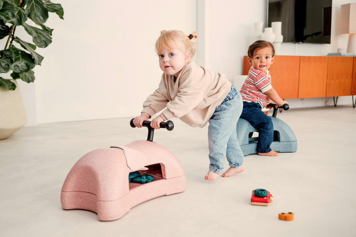 RUTSCHFAHRZEUG - Rosa, Trend, Kunststoff (28/31/50cm) - Scoot and Ride