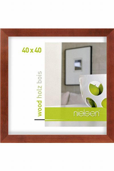 RAHMEN 40/40 cm  - Braun, Basics, Holzwerkstoff (40/40cm) - Nielsen