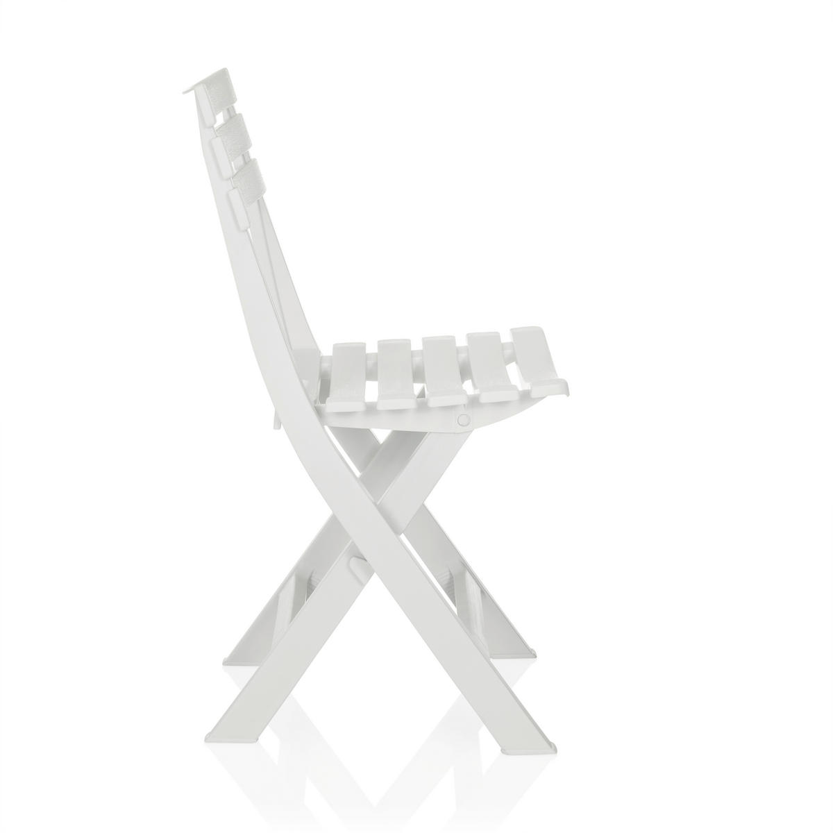 KLAPPSTUHL Weiß  - Weiß, MODERN, Kunststoff (42/80/45,5cm) - MID.YOU